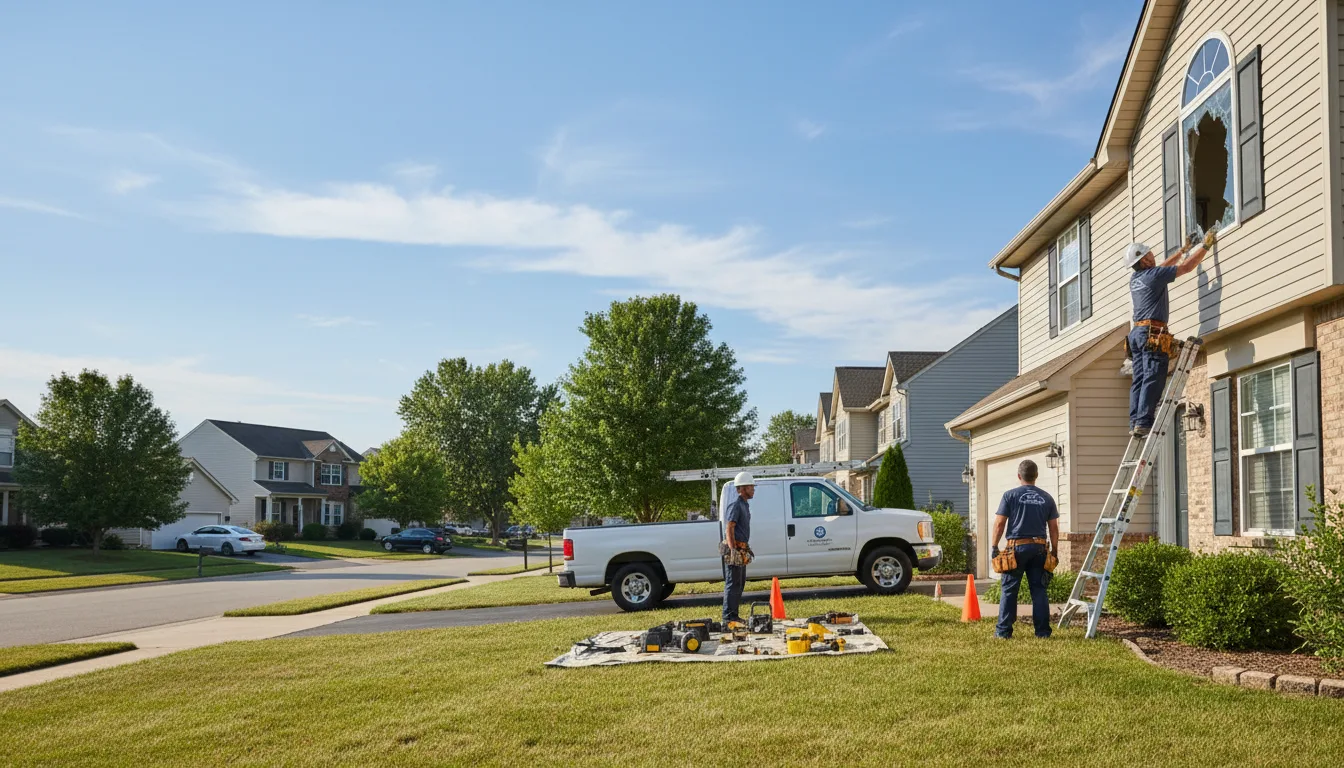 Expert window installer providing residential service in Hollytree, AL